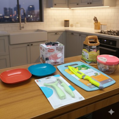 ✨ Smart Kitchen Essentials Cutting Combo ✨