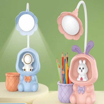 Rabbit Flower Table Lamp