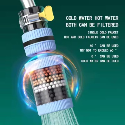 (১পিস) -  360° Rotatable 6-Layer Faucet Water Filter