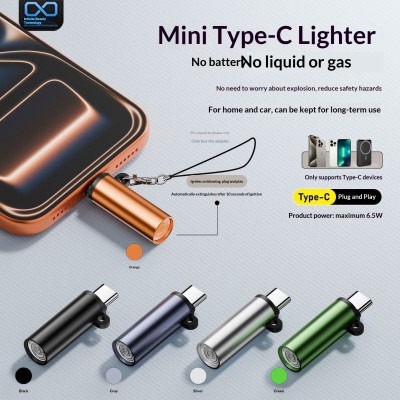 Smokers’ Favorite Mini Type-C Lighter – স্মোকারদের জন্য স্মার্ট লাইটার 🔥